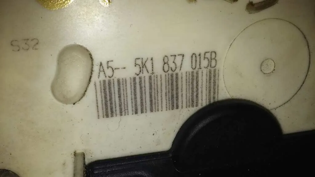 Cerradura Puerta Delantera Izquierda para Volkswagen Golf Vi (5K1)