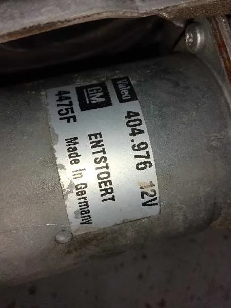 Motor Limpia Delantero para Opel Zafira B