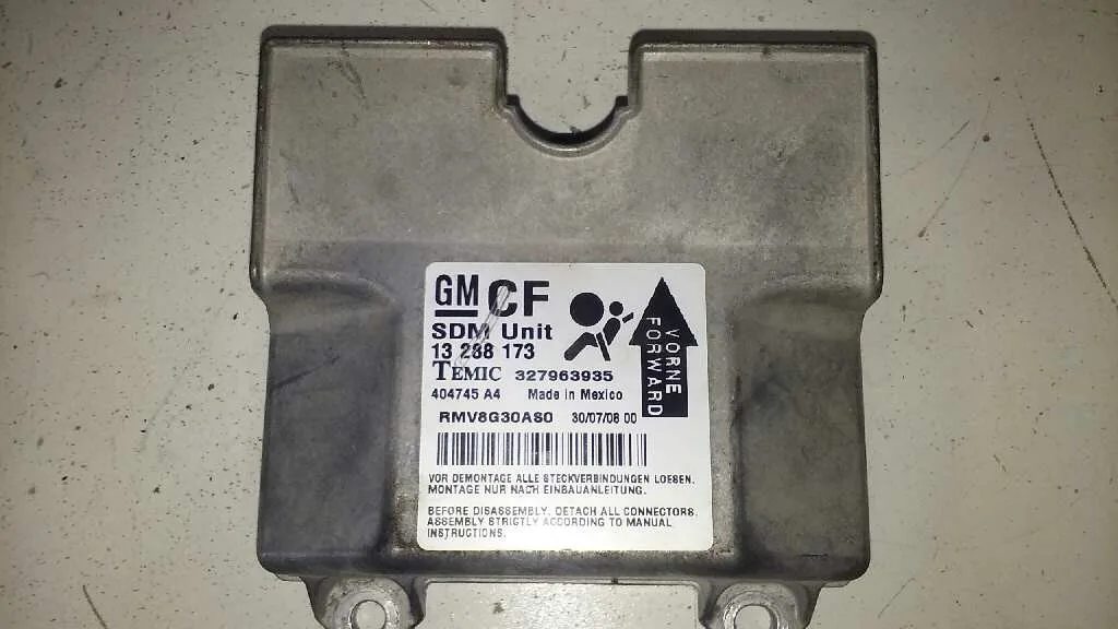 Centralita Airbag para Opel Zafira B