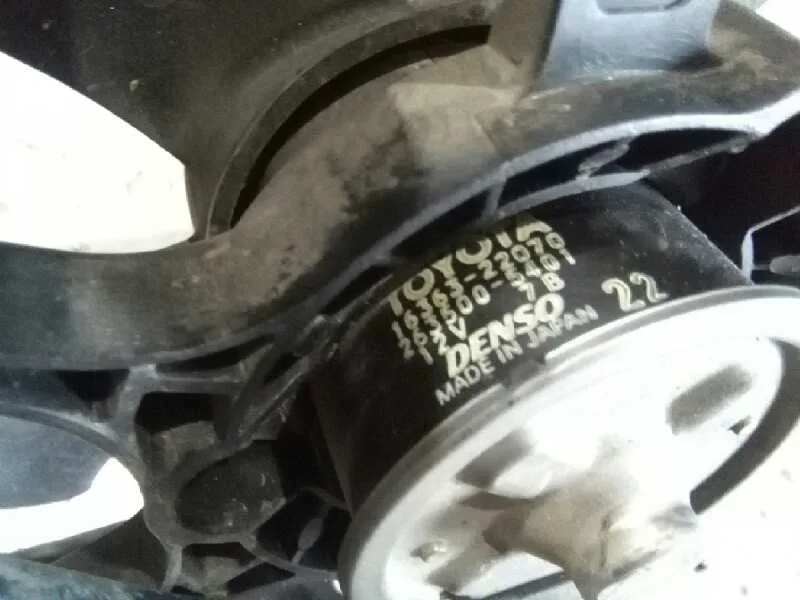 Electroventilador para Toyota Avensis Berlina (T 22)