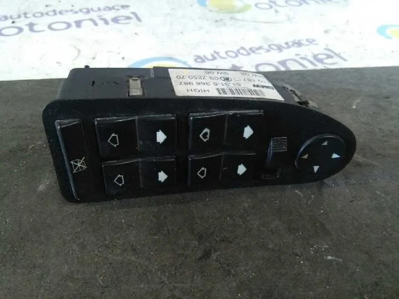 Mando Elevalunas Delantero Izquierdo para Bmw Serie 7 (E38)
