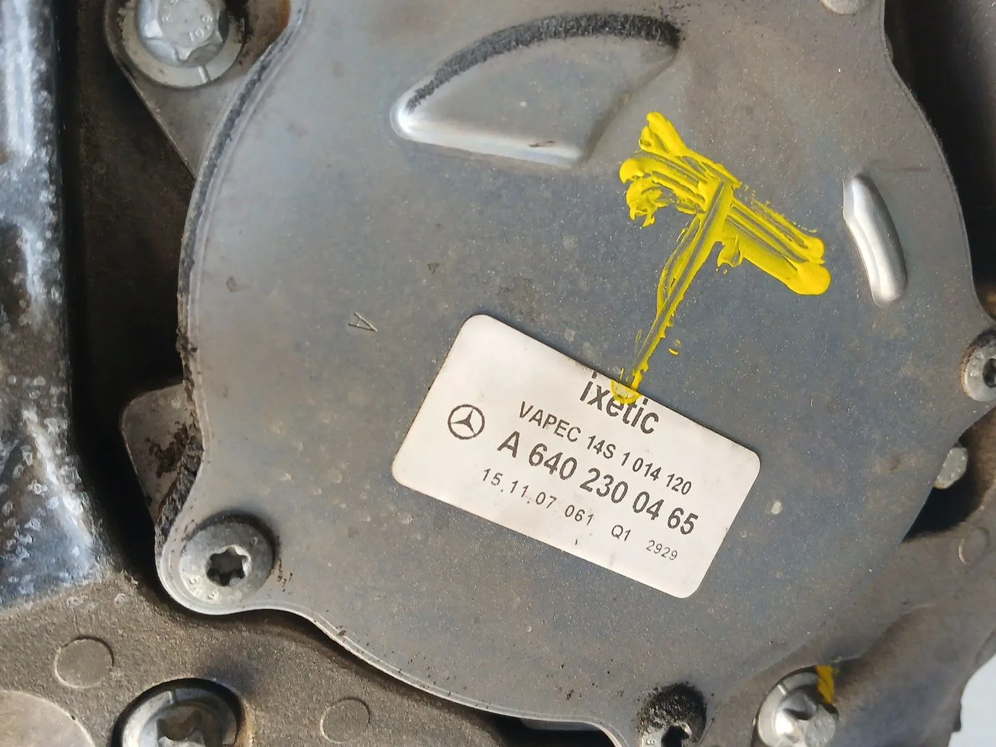 Despiece Motor para Mercedes-Benz Clase B (W245)