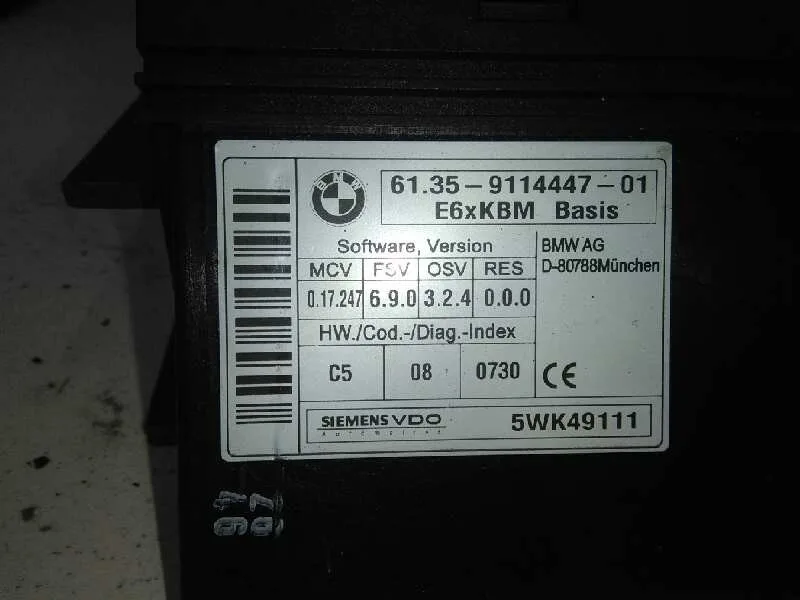 Modulo Electronico para Bmw Serie 5 Berlina (E60)