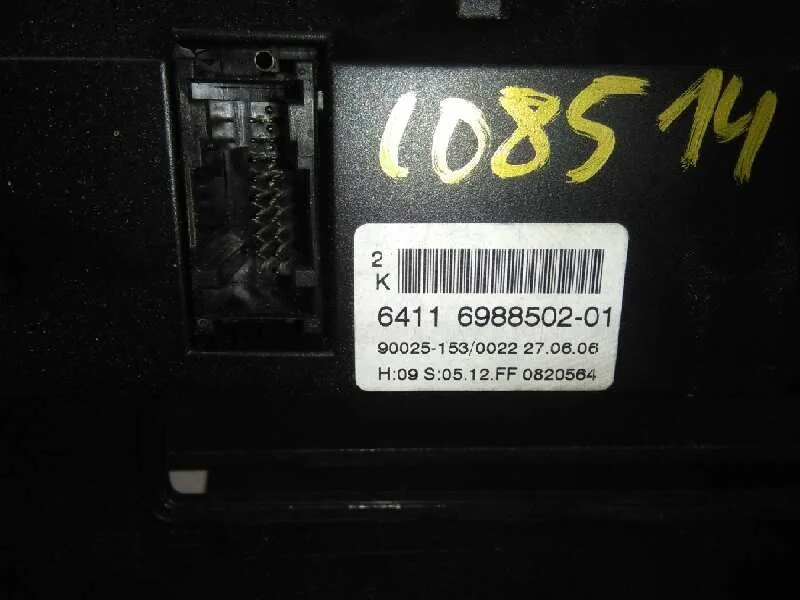 Mando Calefaccion / Aire Acondicionado para Bmw Serie 5 Berlina (E60)