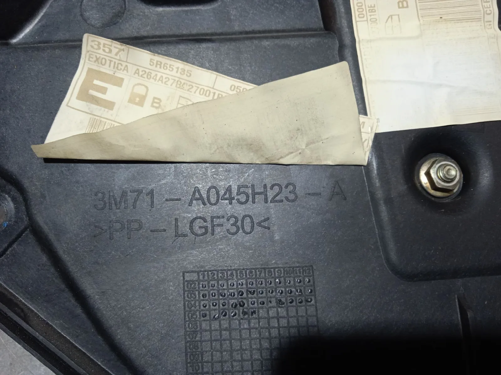 Elevalunas Trasero Izquierdo para Mazda 2 Berlina (Dy)