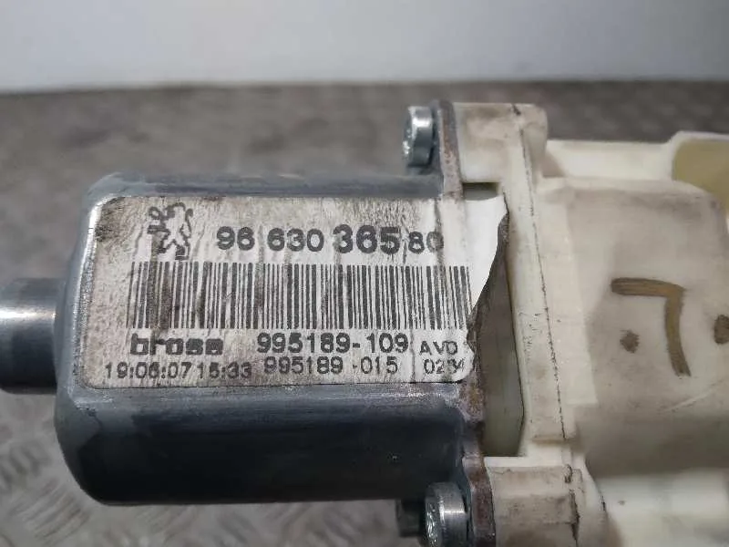 Motor Elevalunas Delantero Derecho para Peugeot 407