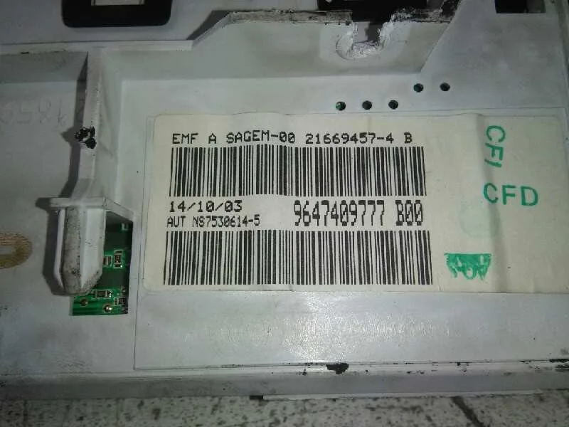 Display para Peugeot 206 Berlina