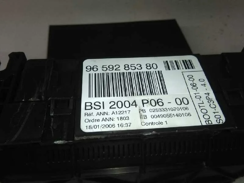 Centralita Bsi para Citroën C3