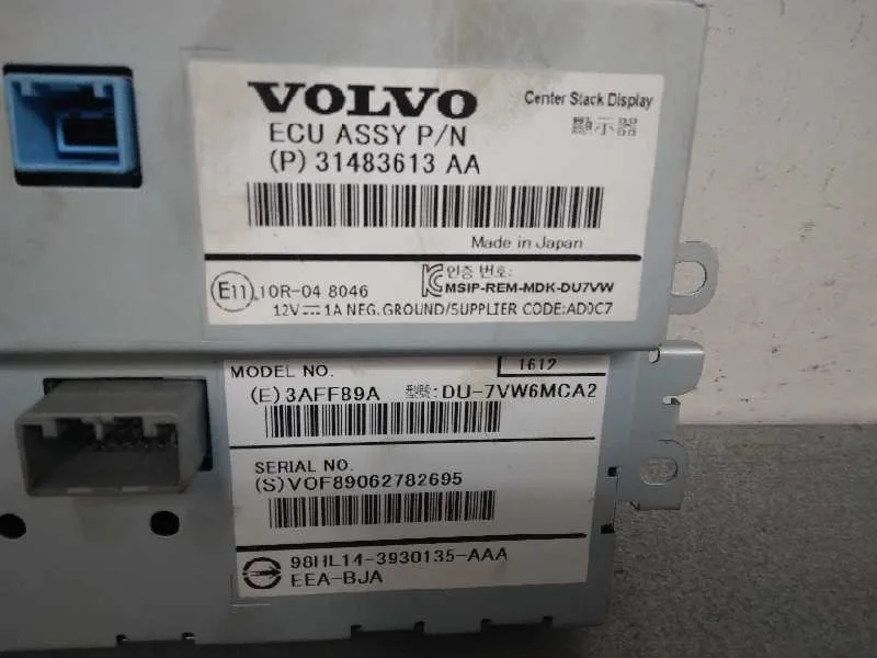 Display para Volvo V40