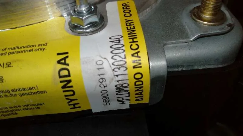 Airbag Delantero Izquierdo para Hyundai Coupe (Rd)
