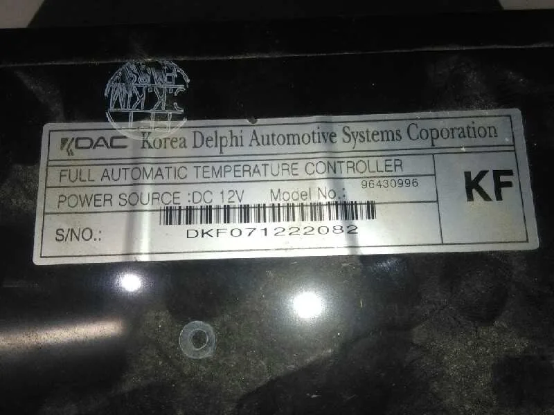 Mando Climatizador para Chevrolet Lacetti