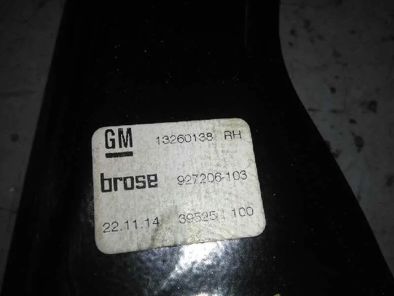 Elevalunas Delantero Derecho para Opel Zafira Tourer