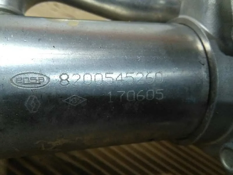 Enfriador Egr para Renault Scenic Ii