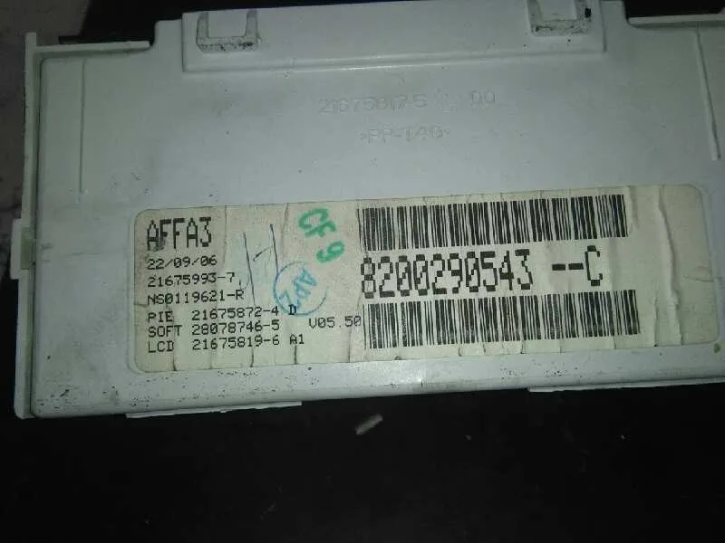 Display para Renault Megane Ii Berlina 5P