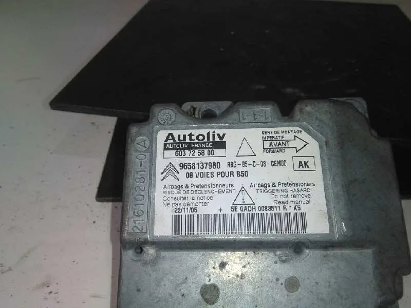 Centralita Airbag para Citroën C4 Coupe