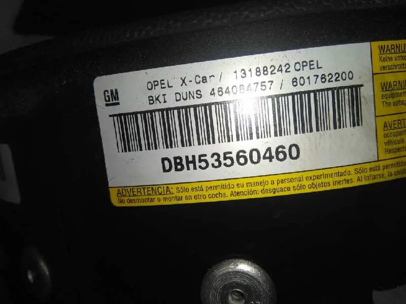 Airbag Delantero Izquierdo para Opel Corsa C