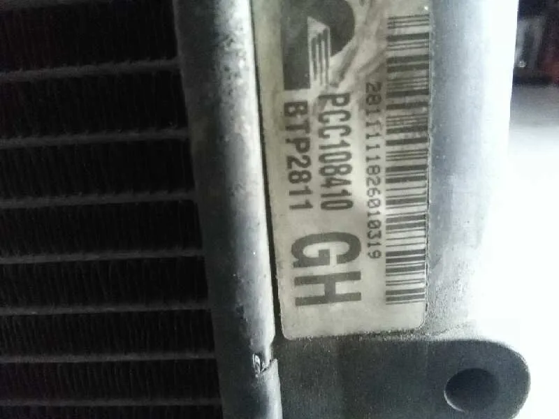 Radiador Agua para Mg Serie 25 (Rf)