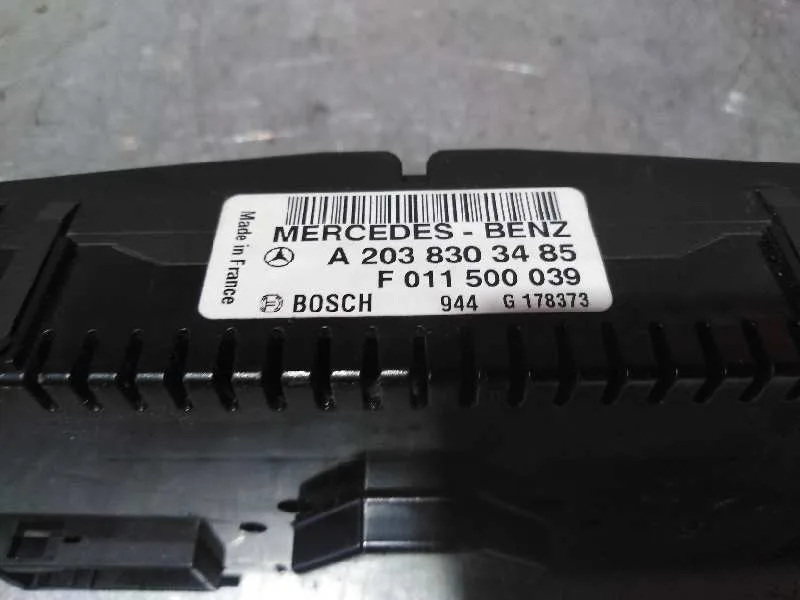 Mando Calefaccion / Aire Acondicionado para Mercedes-Benz Clase Clk (W209) Coupe