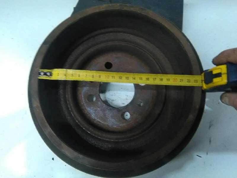 Tambor Freno Trasero para Renault Kangoo (F/Kc0)