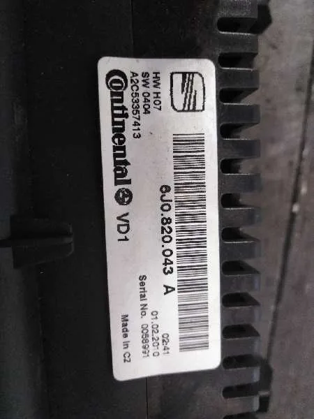 Mando Climatizador para Seat Ibiza (6J5)