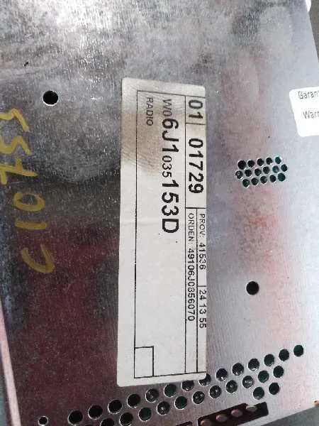 Sistema Audio / Radio Cd para Seat Ibiza (6J5)