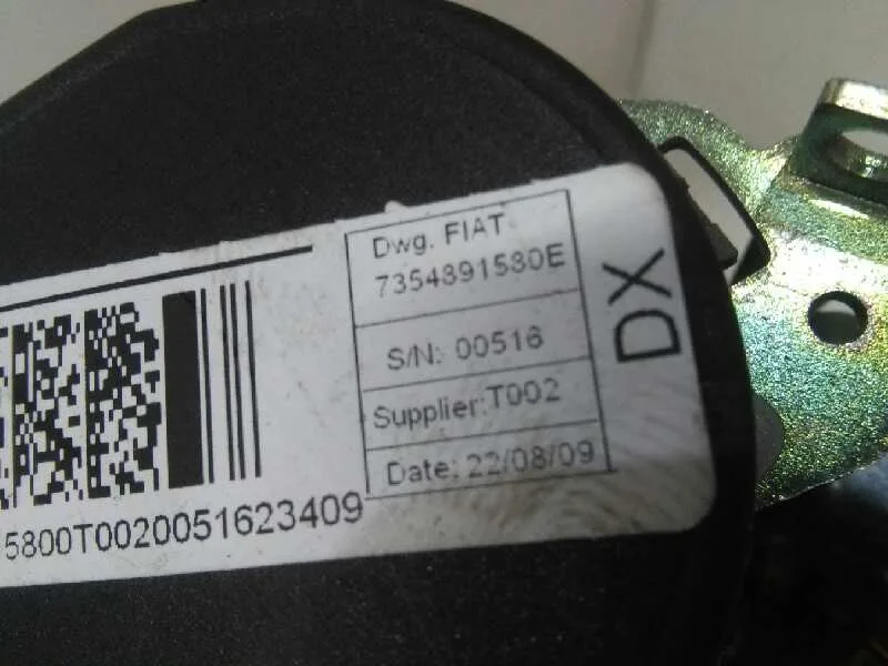 Pretensor Airbag Derecho para Peugeot Bipper