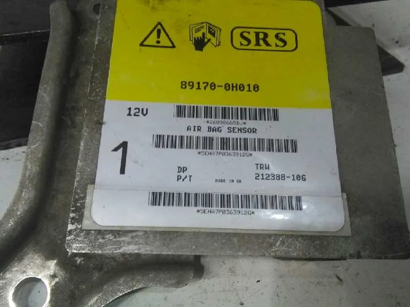 Centralita Airbag para Peugeot 107