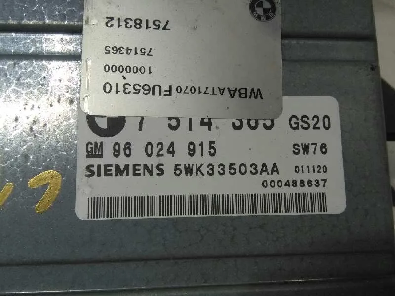 Centralita Cambio Automatico para Bmw Serie 3 Compact (E46)