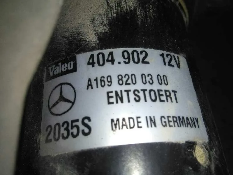 Motor Limpia Delantero para Mercedes-Benz Clase A (W169)
