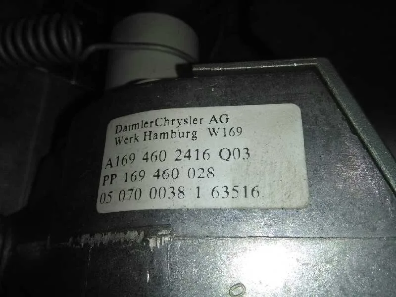 Columna Direccion para Mercedes-Benz Clase A (W169)