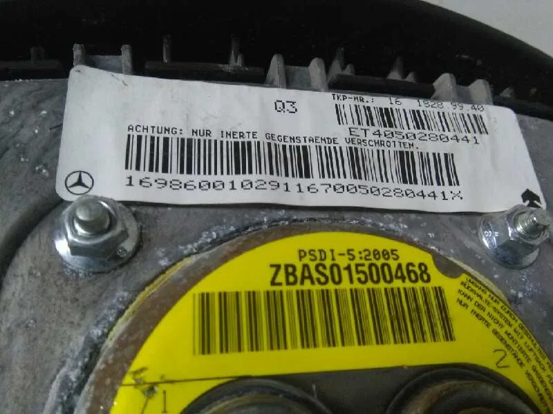 Airbag Delantero Izquierdo para Mercedes-Benz Clase A (W169)
