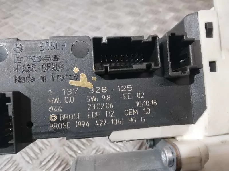 Motor Elevalunas Delantero Izquierdo para Peugeot 407