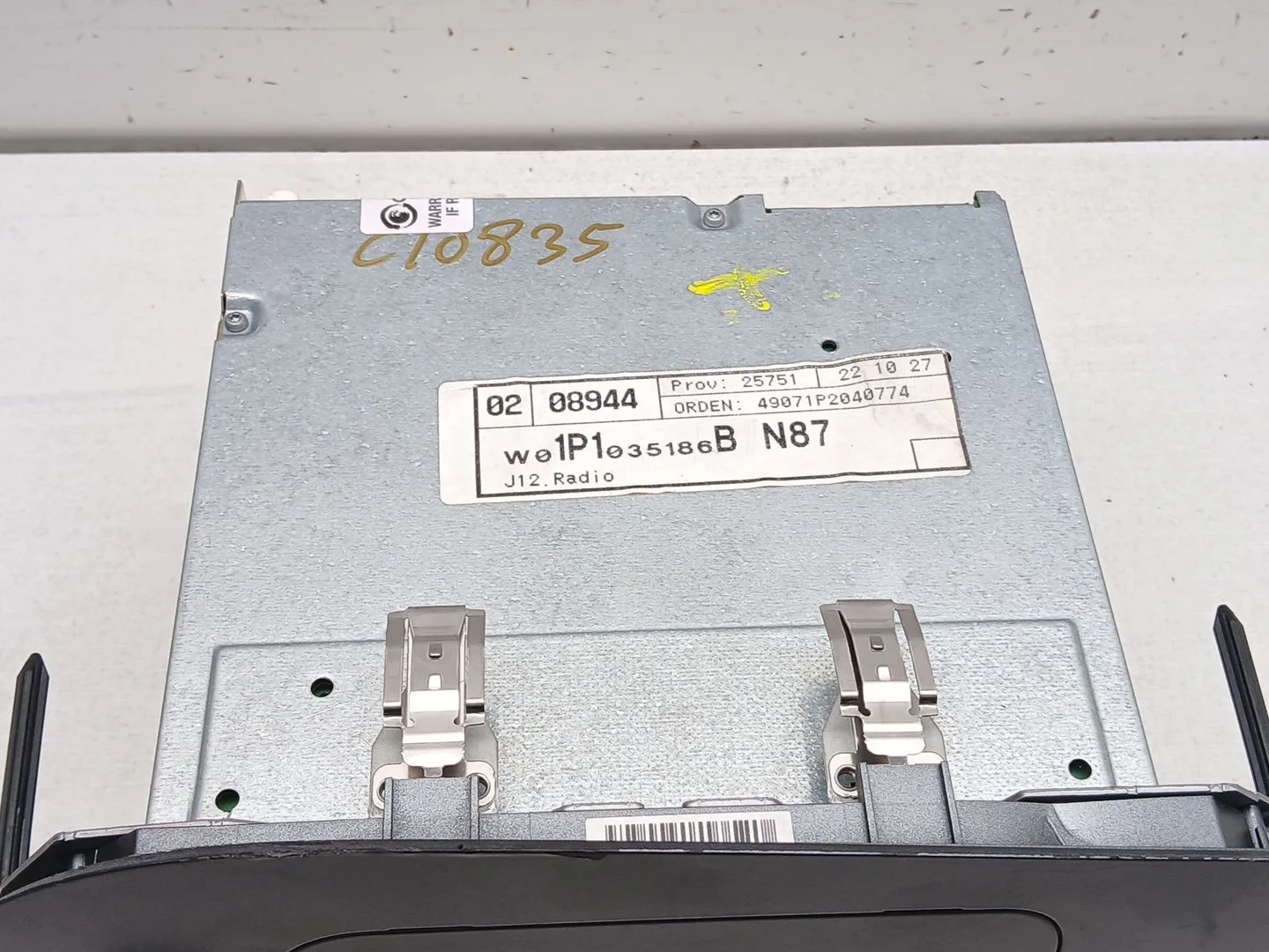 Sistema Audio / Radio Cd para Seat Leon (1P1)