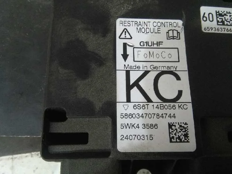Centralita Airbag para Ford Fiesta (Cbk)