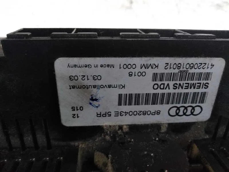 Mando Climatizador para Audi A3 (8P)