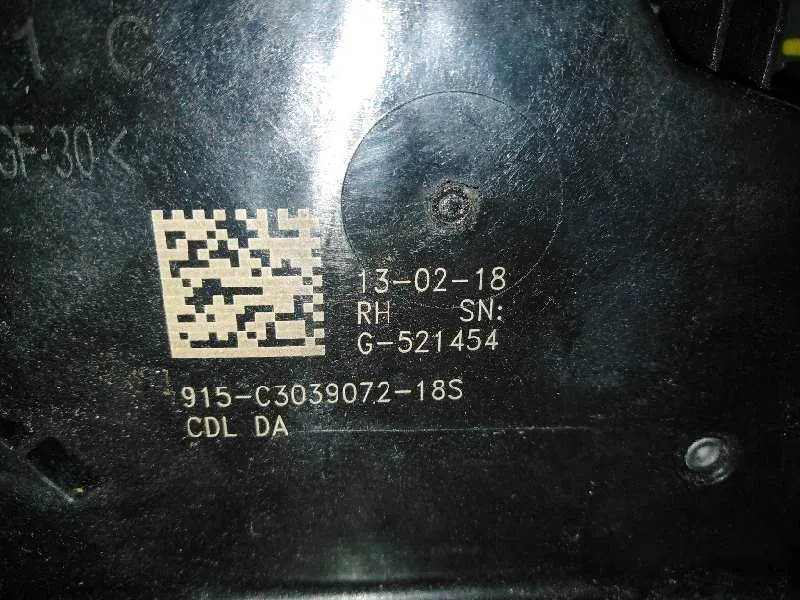 Cerradura Puerta Trasera Derecha para Opel Astra K Lim. 5Türig