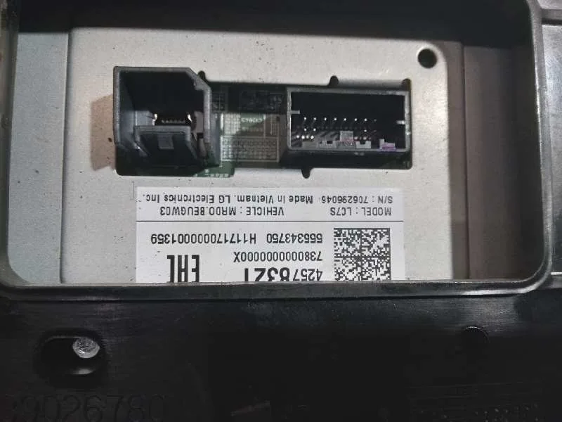 Sistema Audio / Radio Cd para Opel Astra K Lim. 5Türig