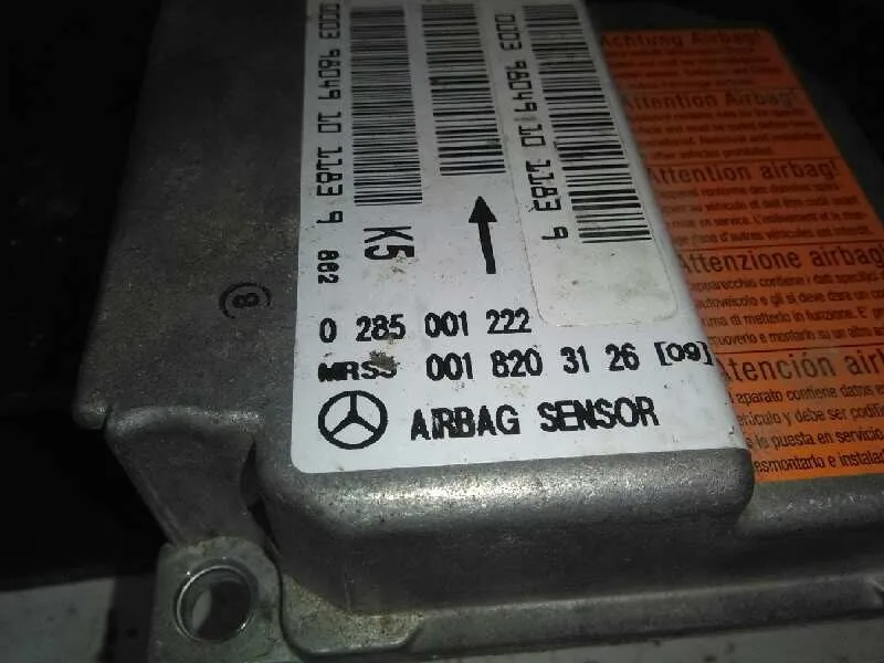 Centralita Airbag para Mercedes-Benz Clase A (W168)