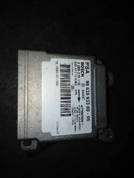 Centralita Airbag para Peugeot 207