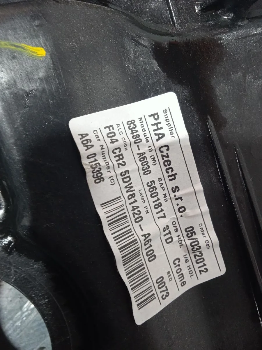 Elevalunas Trasero Derecho para Hyundai I30 (Gd)