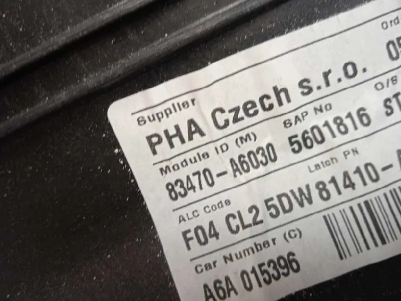 Elevalunas Trasero Izquierdo para Hyundai I30 (Gd)