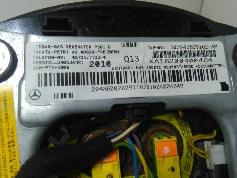 Airbag Delantero Izquierdo para Mercedes-Benz Clase C (W204) Berlina