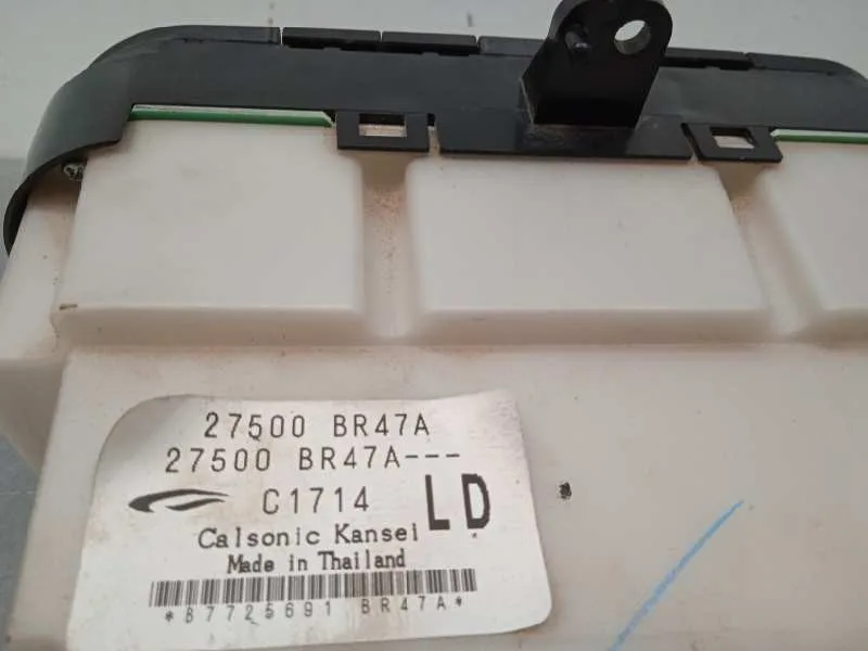 Mando Calefaccion / Aire Acondicionado para Nissan Qashqai (J10)