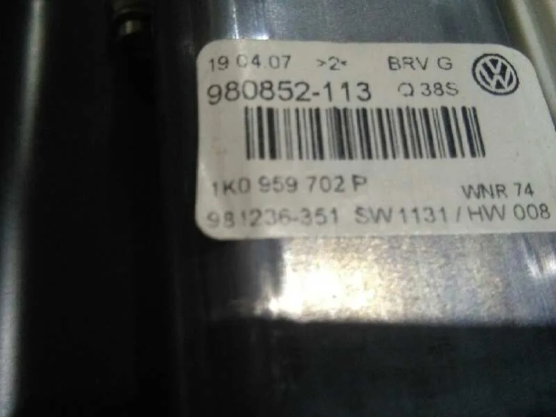 Elevalunas Delantero Derecho para Volkswagen Passat Berlina (3C2)