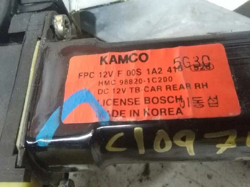 Elevalunas Trasero Derecho para Kia Picanto