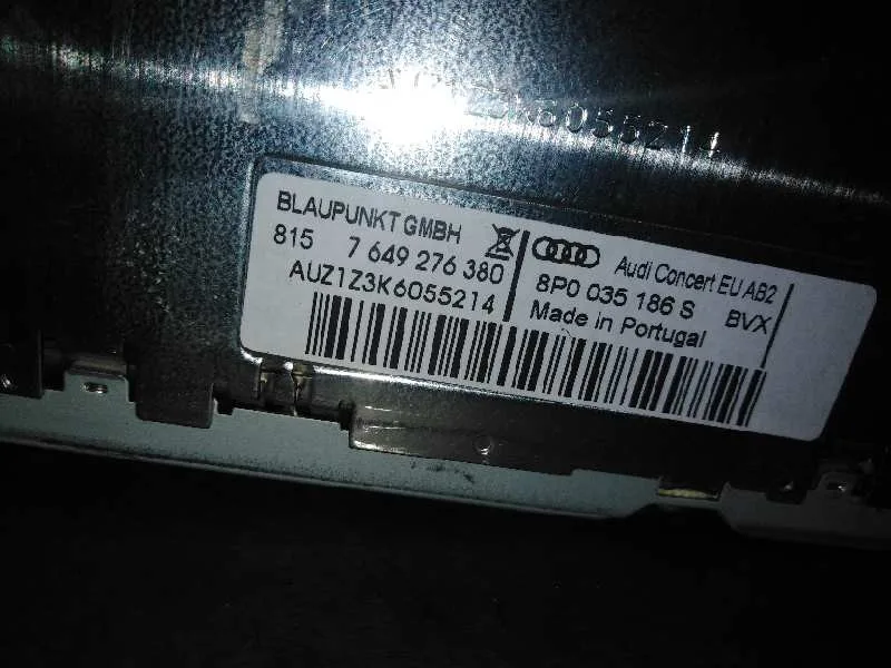 Sistema Audio / Radio Cd para Audi A3 (8P)
