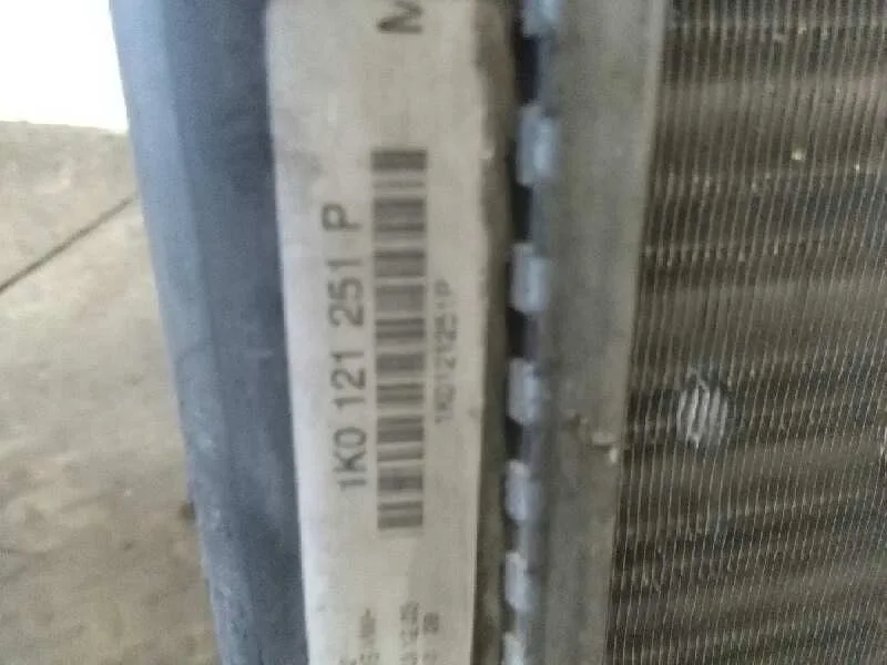 Radiador Agua para Audi A3 (8P)
