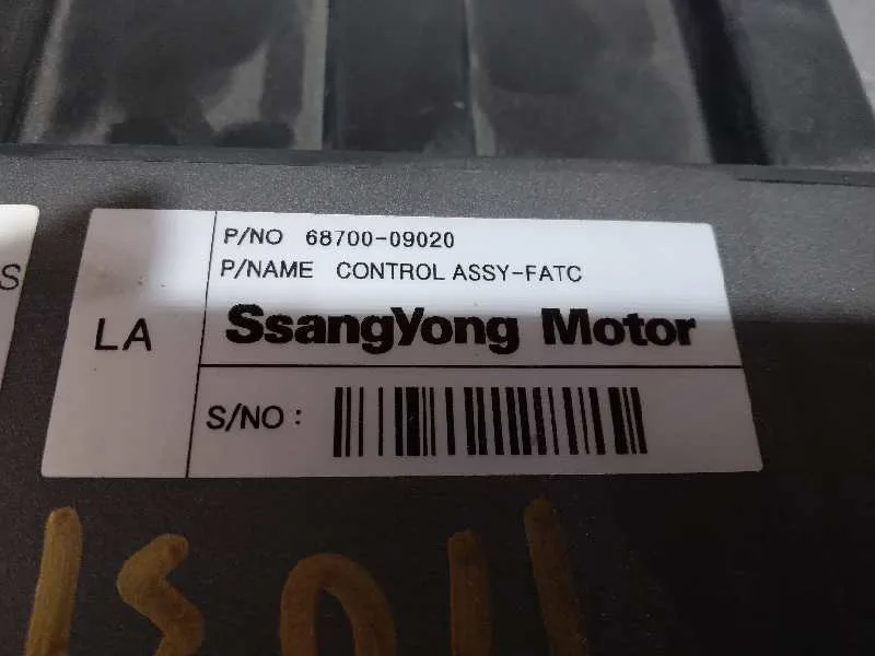 Mando Climatizador para Ssangyong Kyron