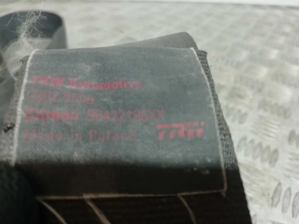 Cinturon Seguridad Delantero Derecho para Citroën C2