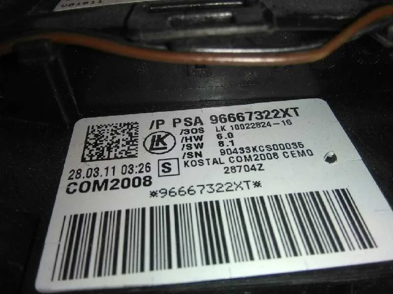Mando Multifuncion para Peugeot 3008